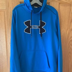 Under Armour Blue Hoodie Size Large